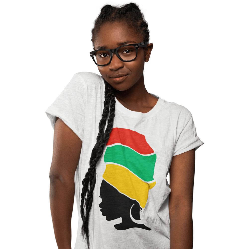 Unisex Heavyweight T Shirt - African Queen