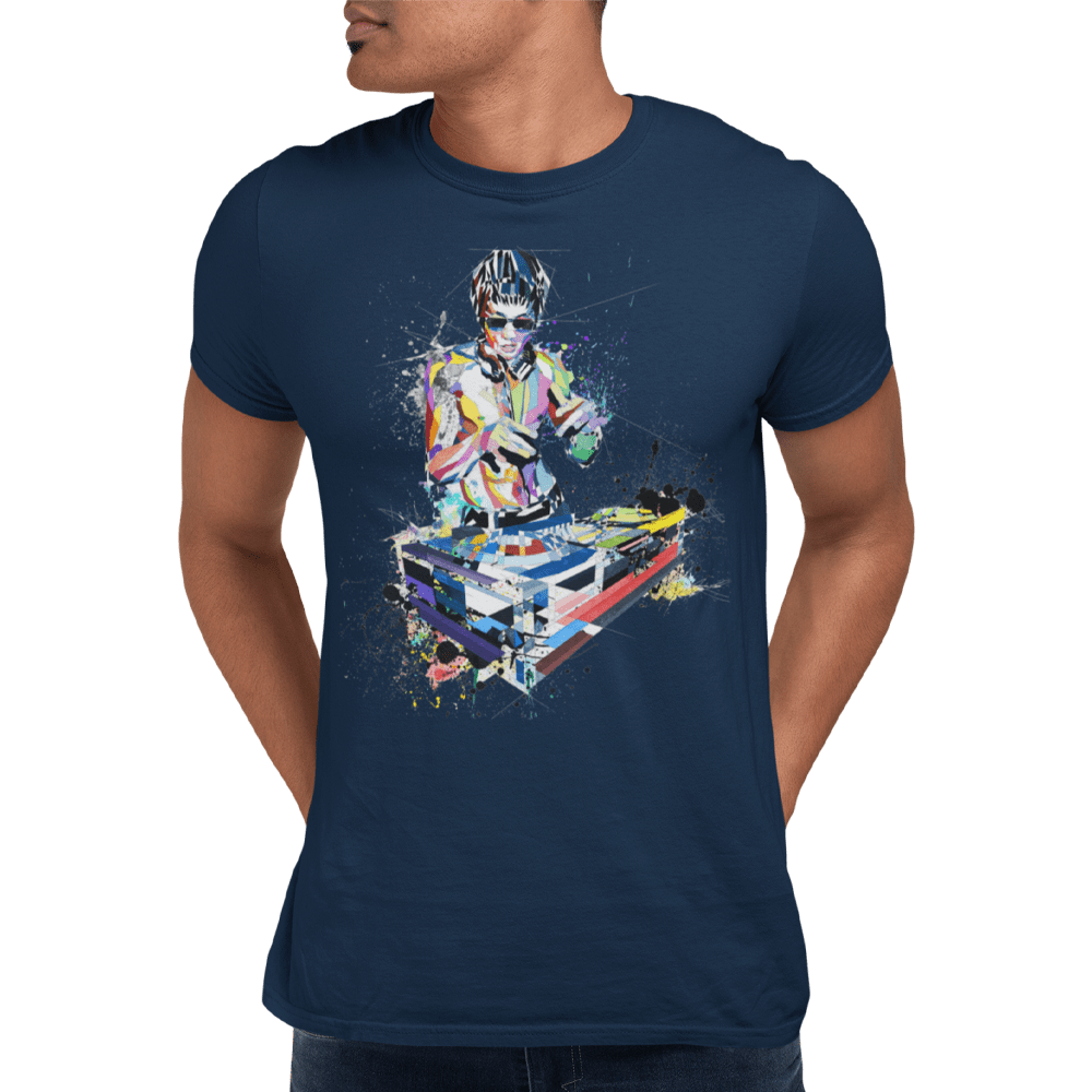 Unisex Heavyweight T Shirt - Bruce Lee DJ