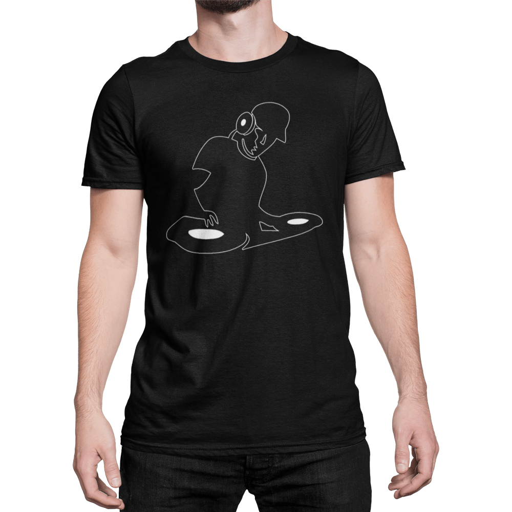 Unisex Heavyweight T Shirt - DJ Logo Design
