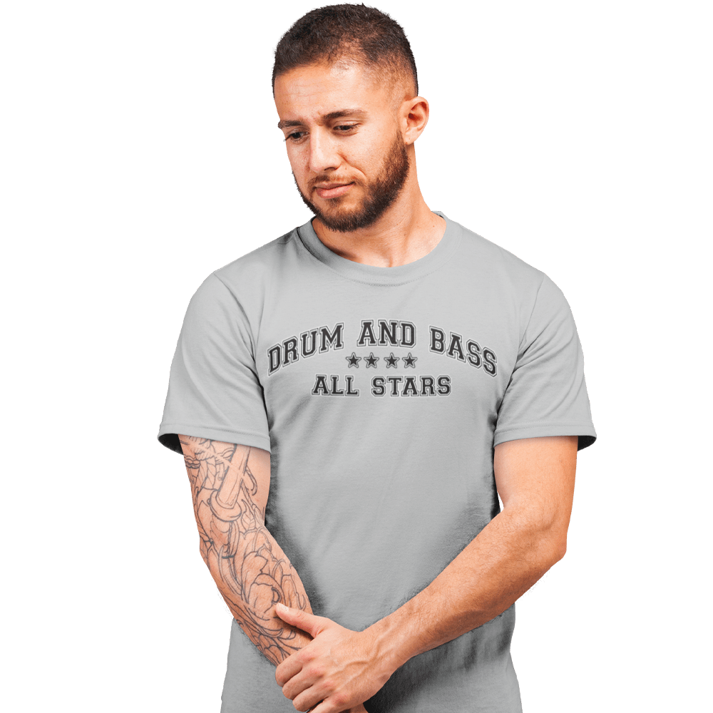 Unisex Heavyweight T Shirt - Drum & Bass All Stars