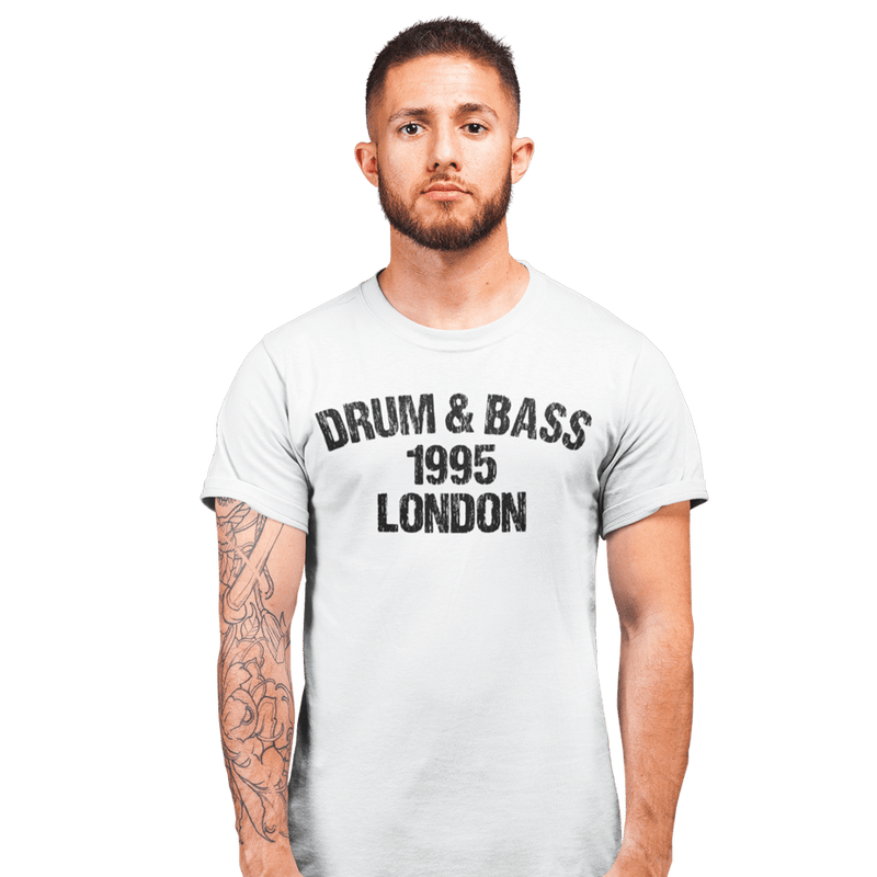 Unisex Heavyweight T Shirt - Drum & Bass London 1995
