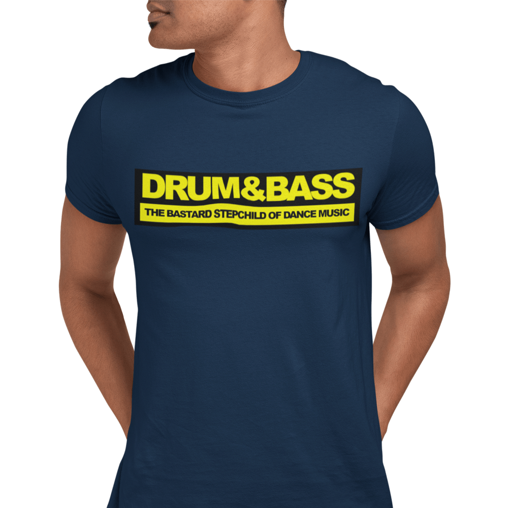 Unisex Heavyweight T Shirt - Drum and Bass - The Bastard Son Of Dance Music