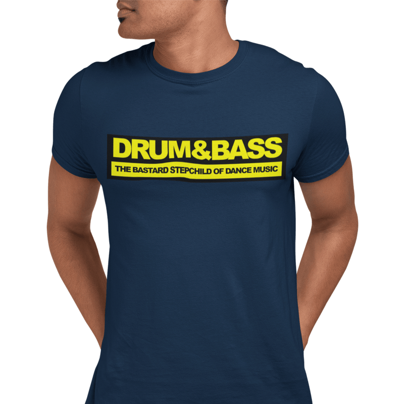 Unisex Heavyweight T Shirt - Drum and Bass - The Bastard Son Of Dance Music