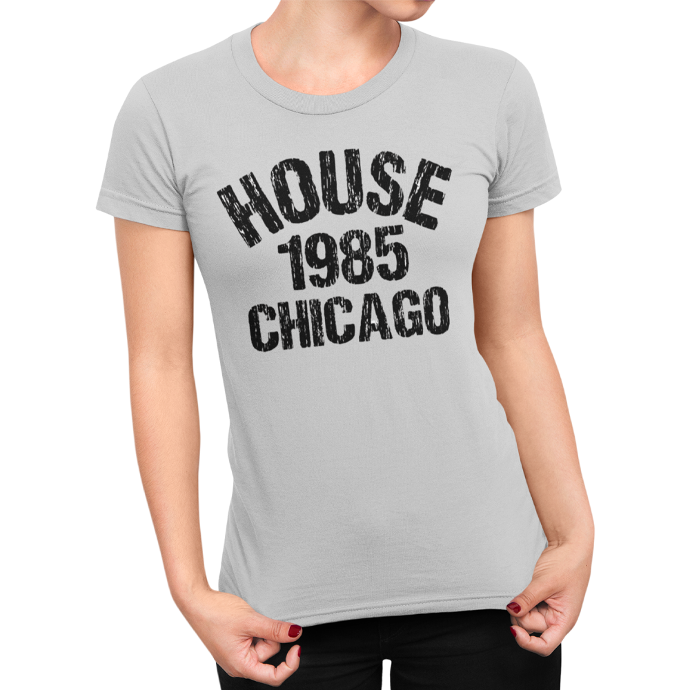 Unisex Heavyweight T Shirt -  House 1985 Chicago