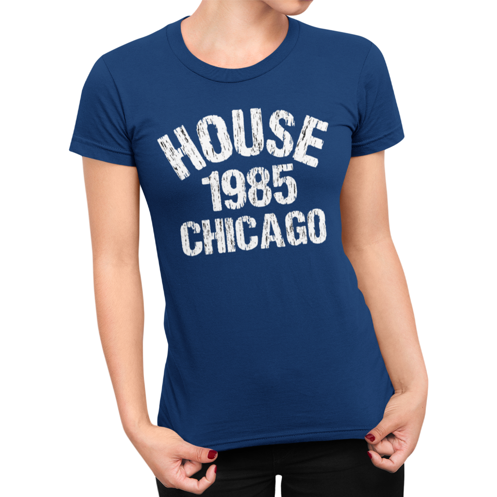 Unisex Heavyweight T Shirt -  House 1985 Chicago