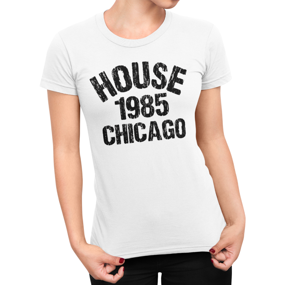 Unisex Heavyweight T Shirt -  House 1985 Chicago