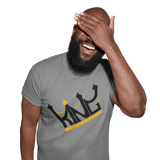 Men's Heavyweight T Shirt - King Crown