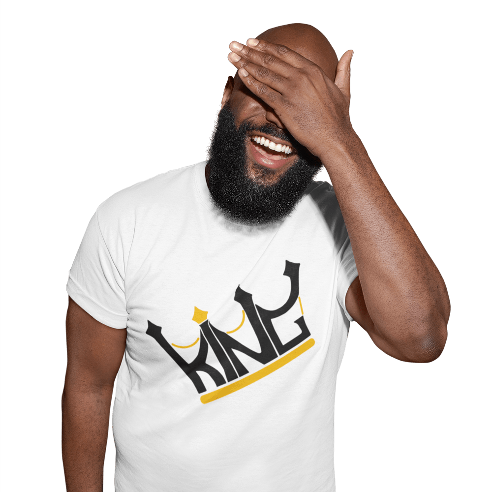 Men's Heavyweight T Shirt - King Crown