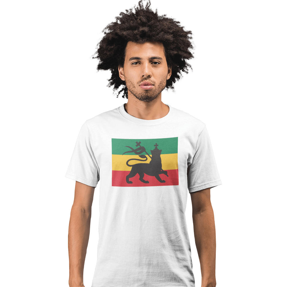 Unisex Heavyweight T Shirt - Conquering Lion Of Judah