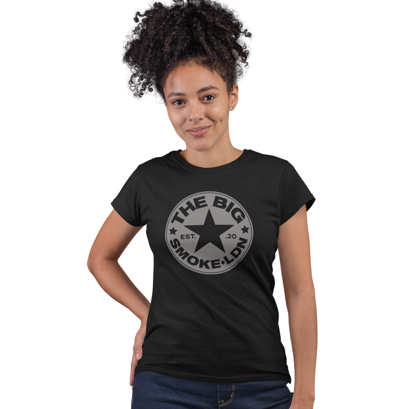 Women's Short Sleeve T Shirt - The Big Smoke - "Est 20 Design"