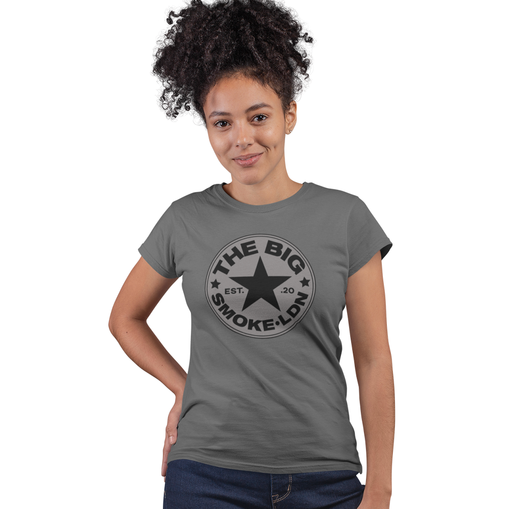 Women's Short Sleeve T Shirt - The Big Smoke - "Est 20 Design"