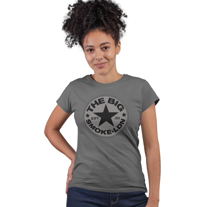 Women's Short Sleeve T Shirt - The Big Smoke - "Est 20 Design"