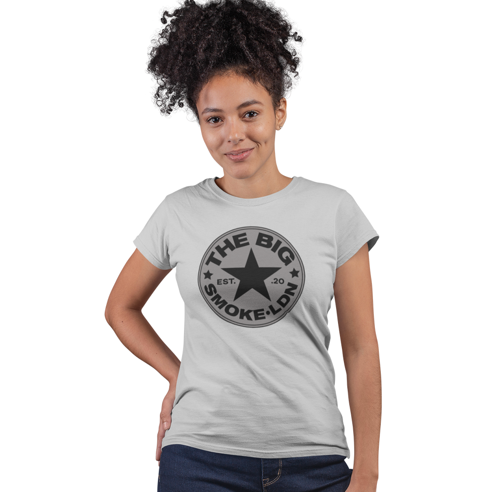 Women's Short Sleeve T Shirt - The Big Smoke - "Est 20 Design"
