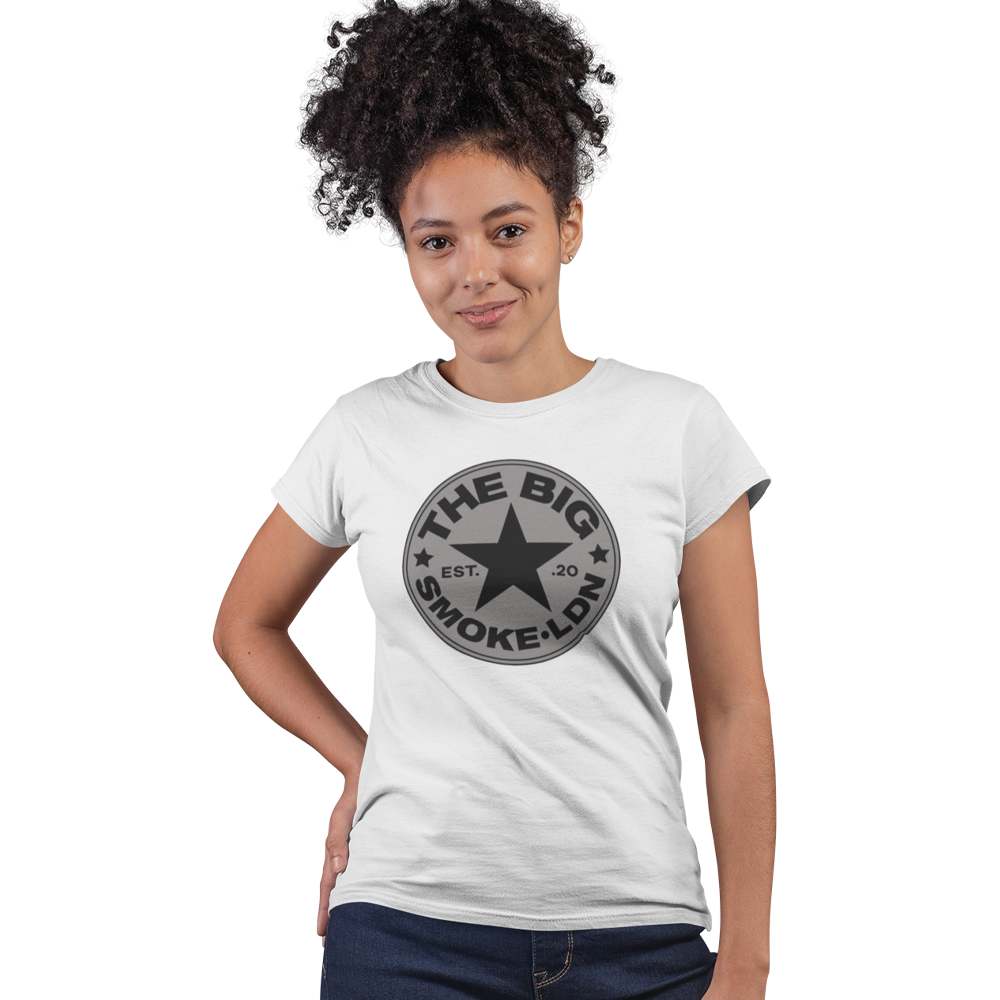Women's Short Sleeve T Shirt - The Big Smoke - "Est 20 Design"