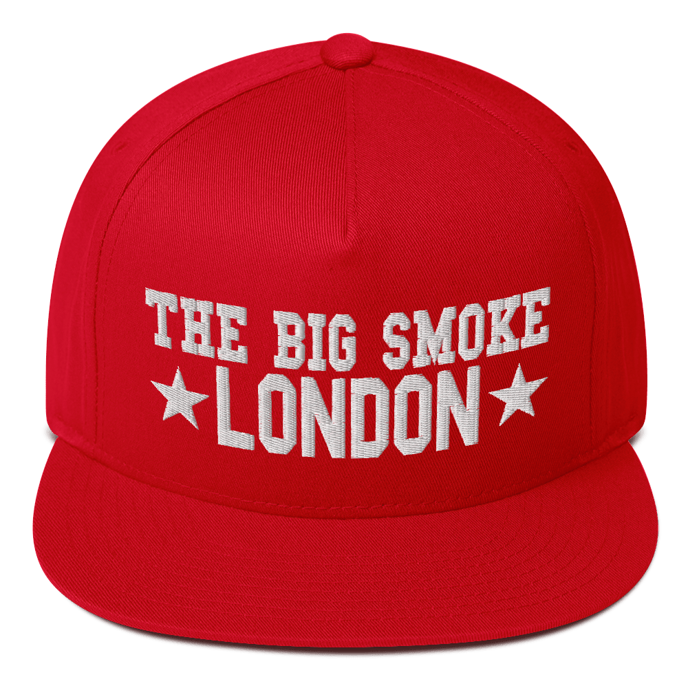 Shop Flat Snap Back Cap The Big Smoke LDN Online The Big Smoke