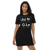 Organic Cotton T Shirt Dress - Jungle Elements