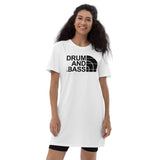 Organic Cotton T Shirt Dress - Drum and Bass