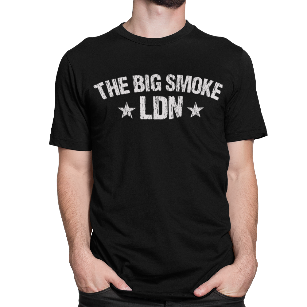 Shop Unisex Heavyweight T Shirt - The Big Smoke LDN 