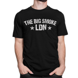 Unisex Heavyweight T Shirt - The Big Smoke LDN "Distressed"