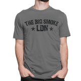 Unisex Heavyweight T Shirt - The Big Smoke LDN "Distressed"