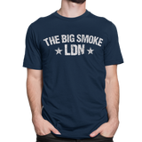 Unisex Heavyweight T Shirt - The Big Smoke LDN "Distressed"