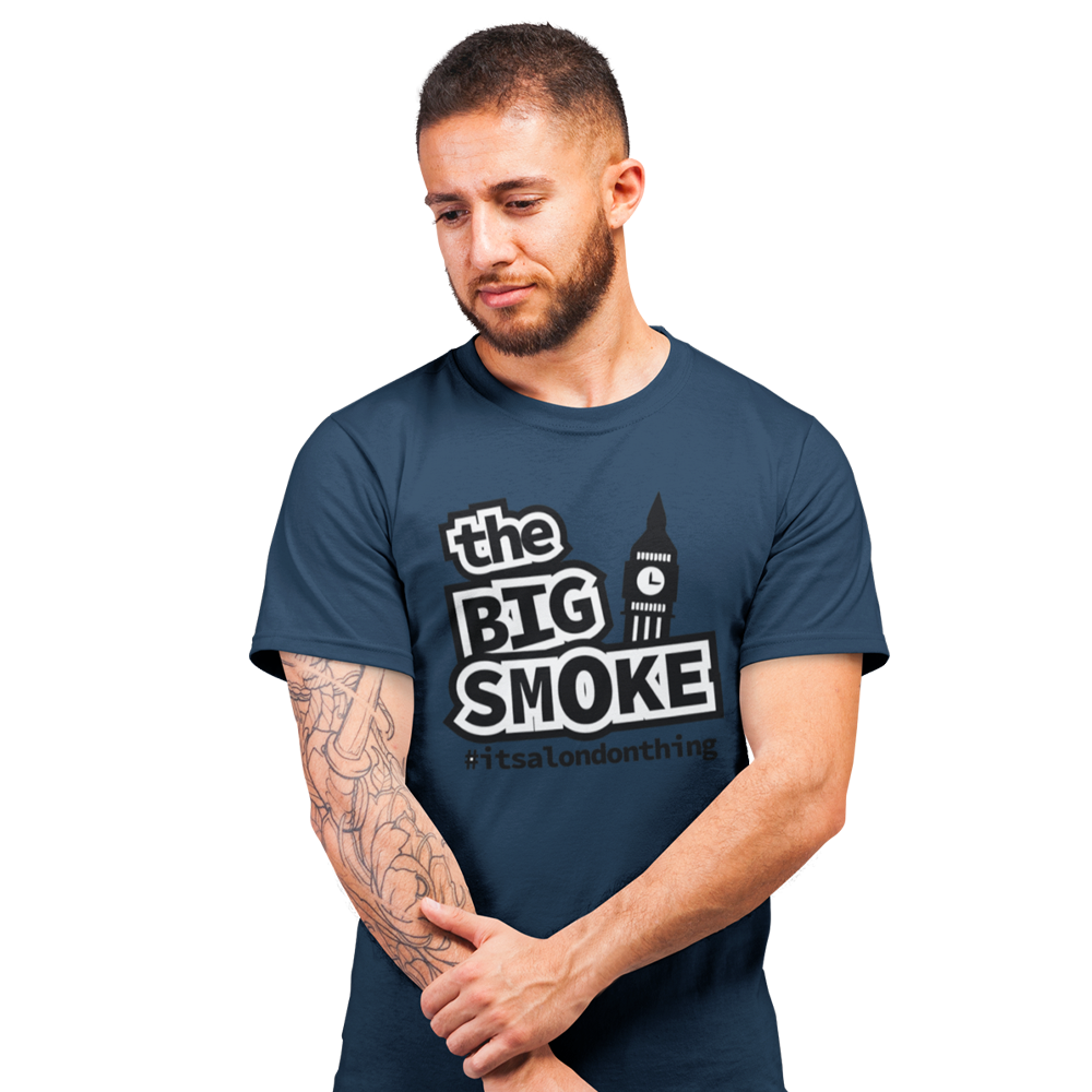 Unisex Heavyweight T Shirt - The Big Smoke "It's a London Thing"