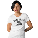 Women's Short Sleeve T- Drum and Bass 1995 London