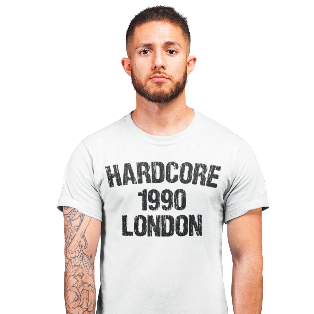 Unisex Heavyweight T Shirt - Hardcore 1990