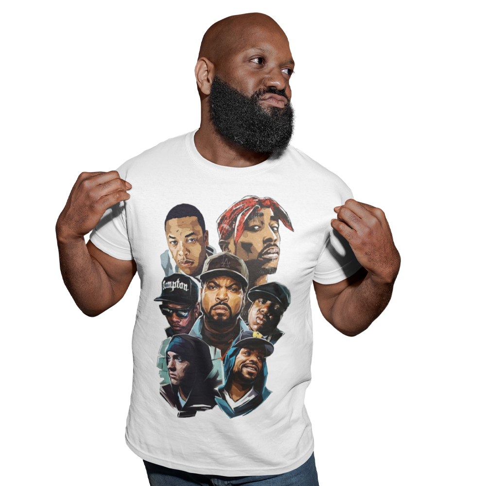 Unisex Heavyweight T Shirt - Hip Hop Legends