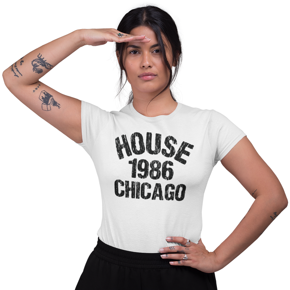 Women's Short Sleeve T-Shirt - House - 1986
