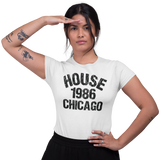 Women's Short Sleeve T-Shirt - House - 1986
