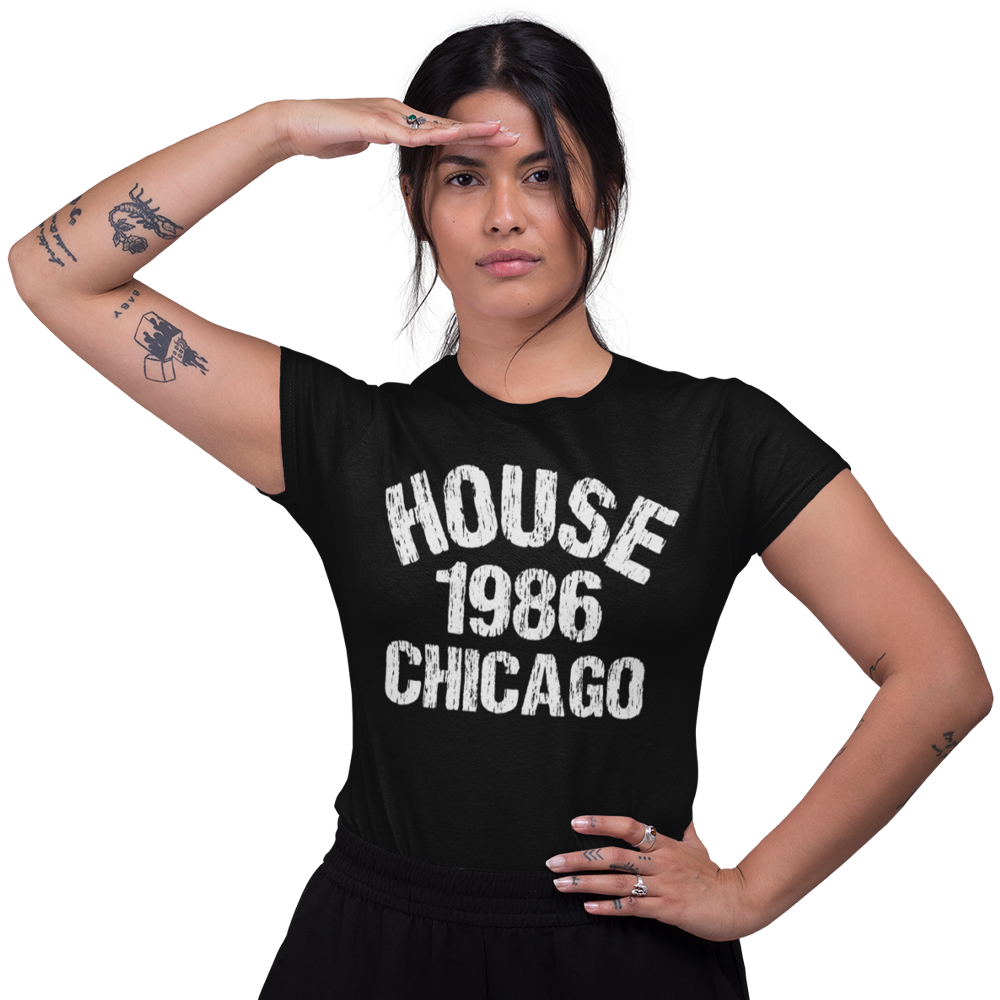 Women's Short Sleeve T-Shirt - House - 1986