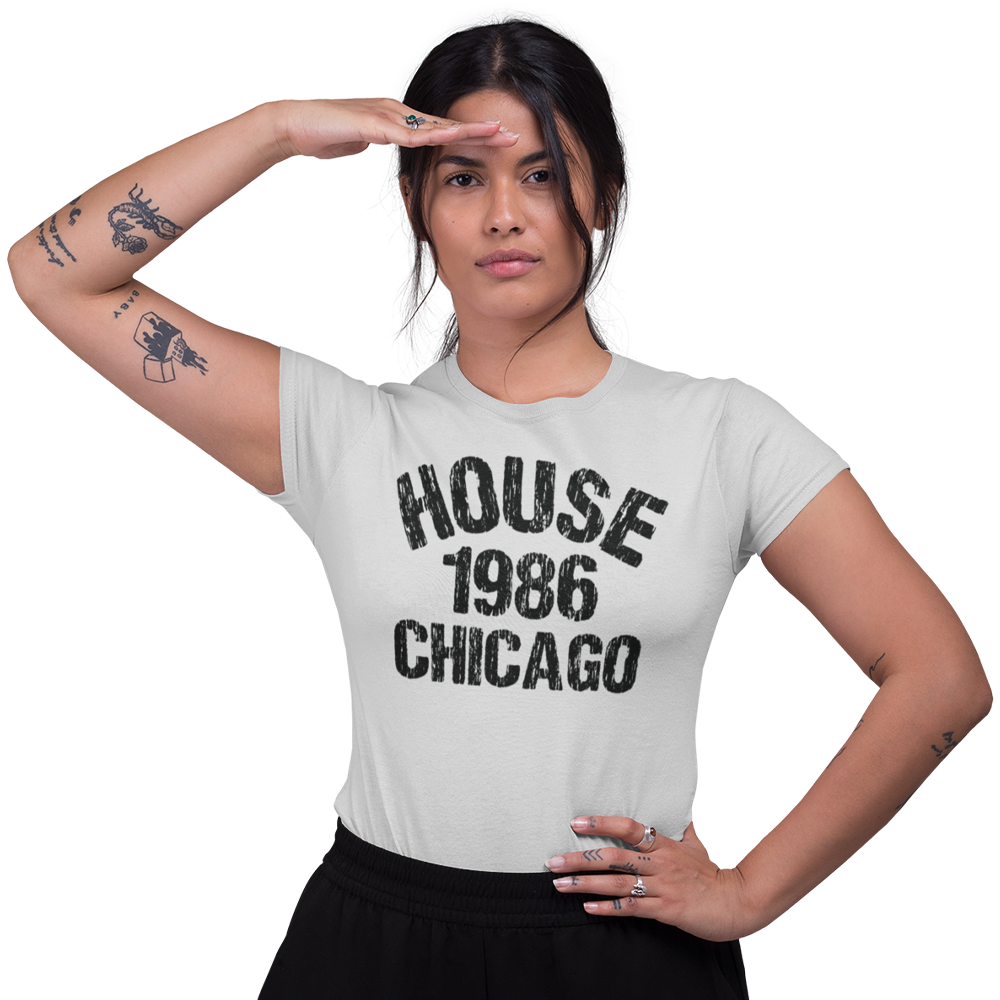 Women's Short Sleeve T-Shirt - House - 1986