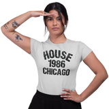 Women's Short Sleeve T-Shirt - House - 1986