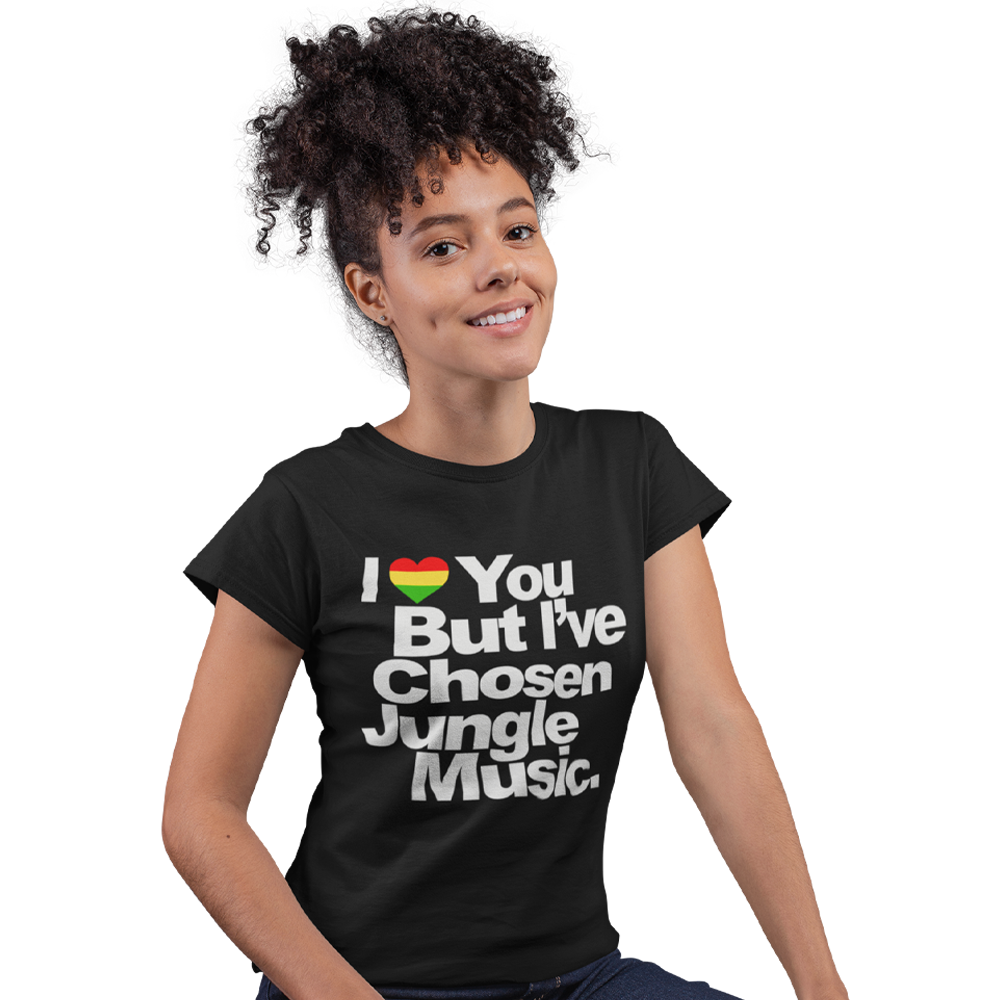 Unisex Heavyweight T Shirt - I Love You But Have Chosen Jungle Music