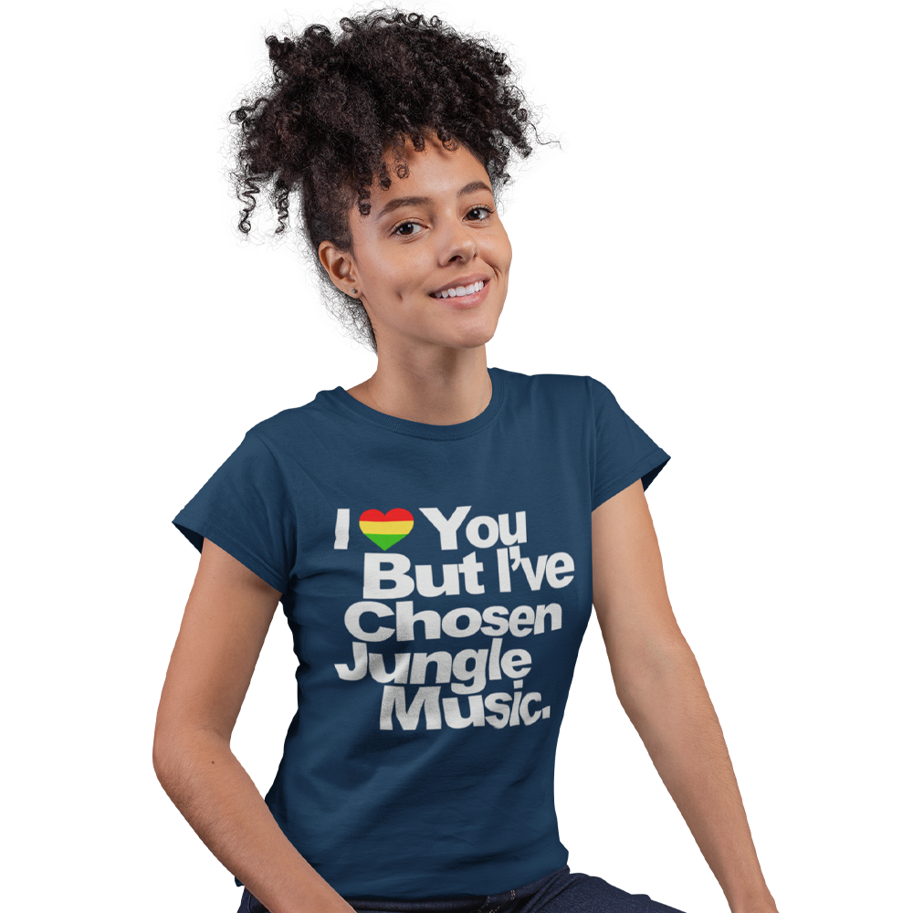 Unisex Heavyweight T Shirt - I Love You But Have Chosen Jungle Music