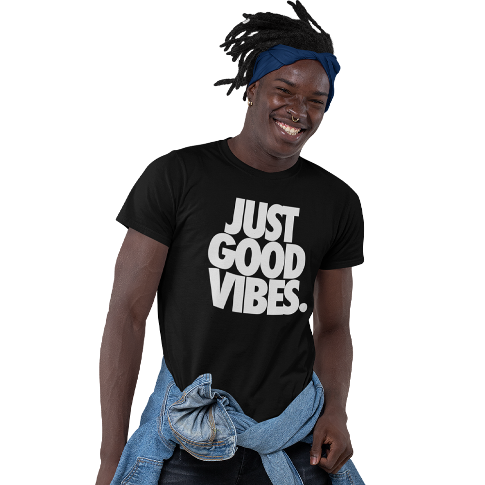 Unisex Heavyweight T Shirt - Just Good Vibes