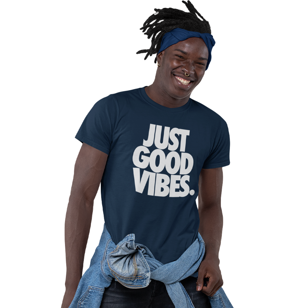 Unisex Heavyweight T Shirt - Just Good Vibes