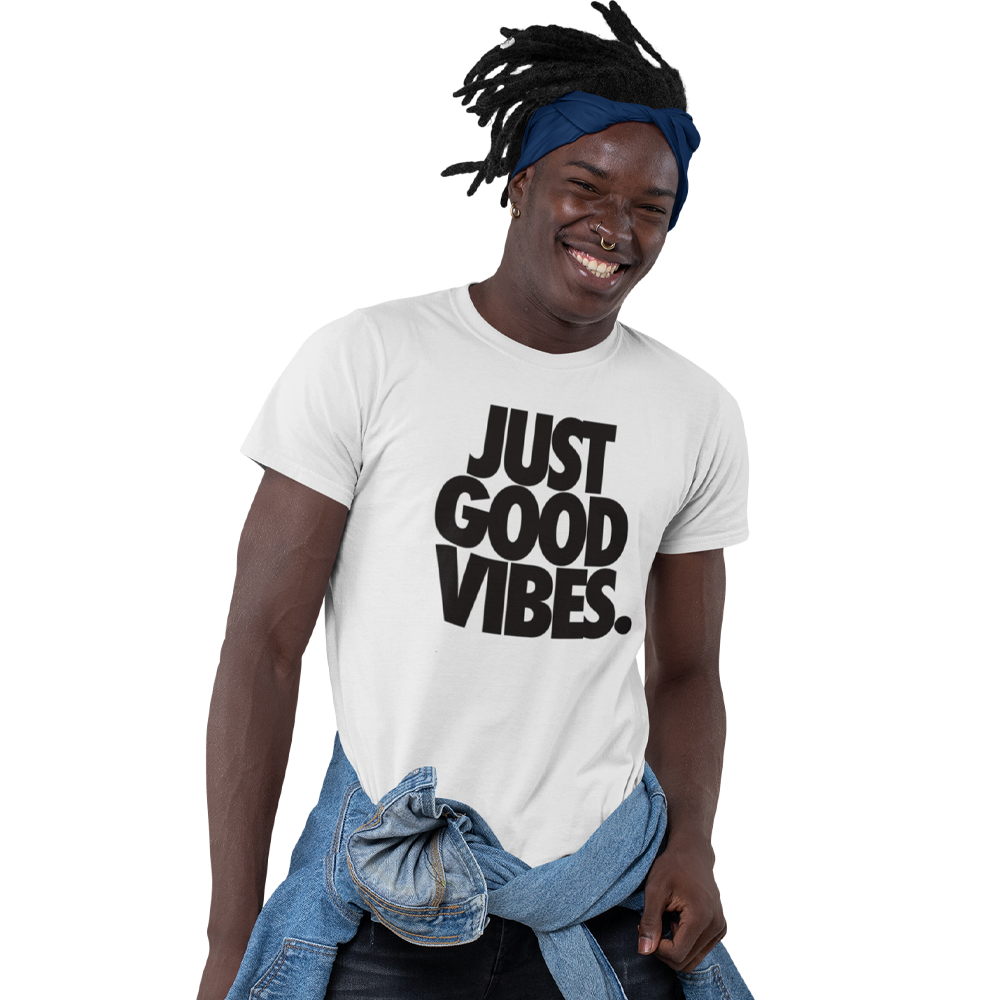 Unisex Heavyweight T Shirt - Just Good Vibes