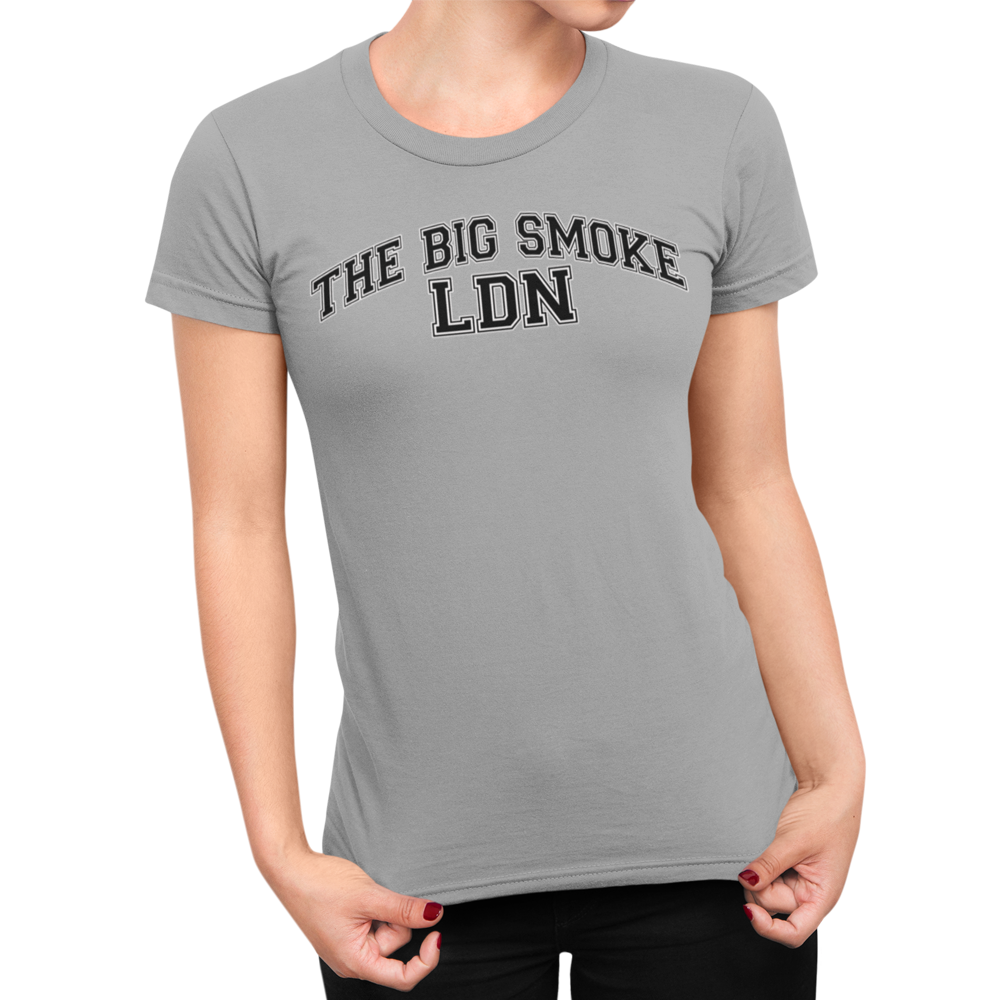 Unisex Heavyweight T Shirt - The Big Smoke LDN College Style