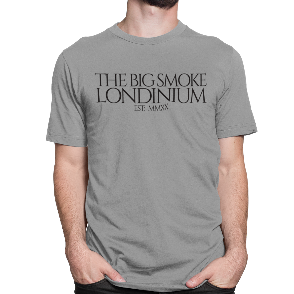 Unisex Heavyweight T Shirt - The Big Smoke "Est MMXX"
