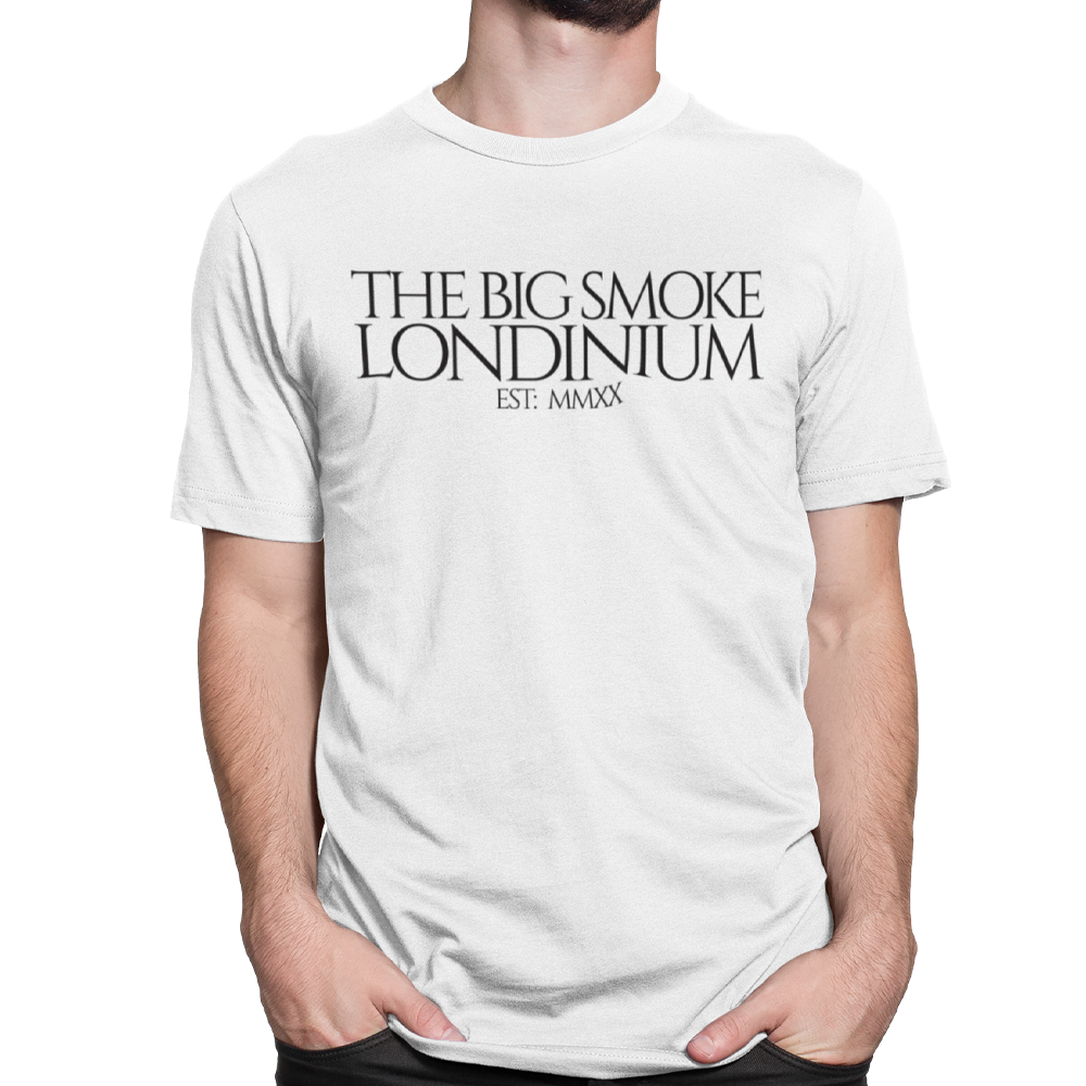 Unisex Heavyweight T Shirt - The Big Smoke "Est MMXX"