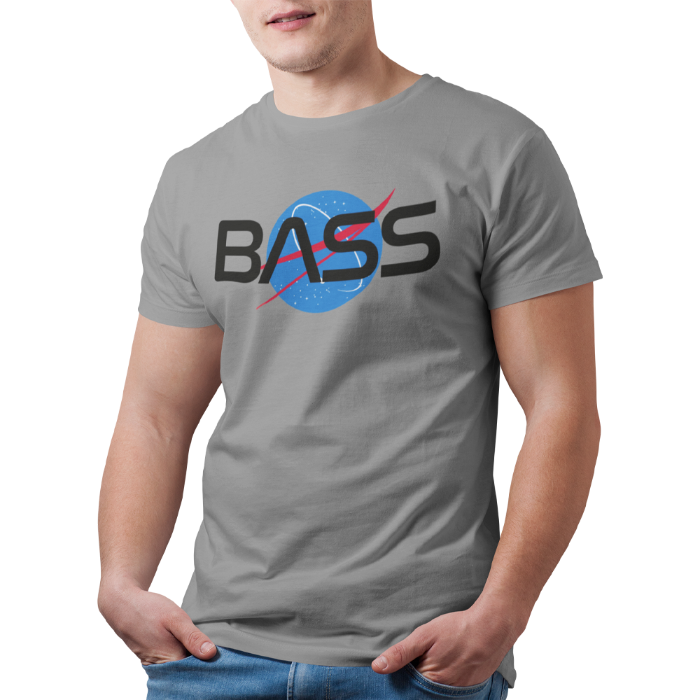 Unisex Heavyweight T Shirt - NASA "Bass"