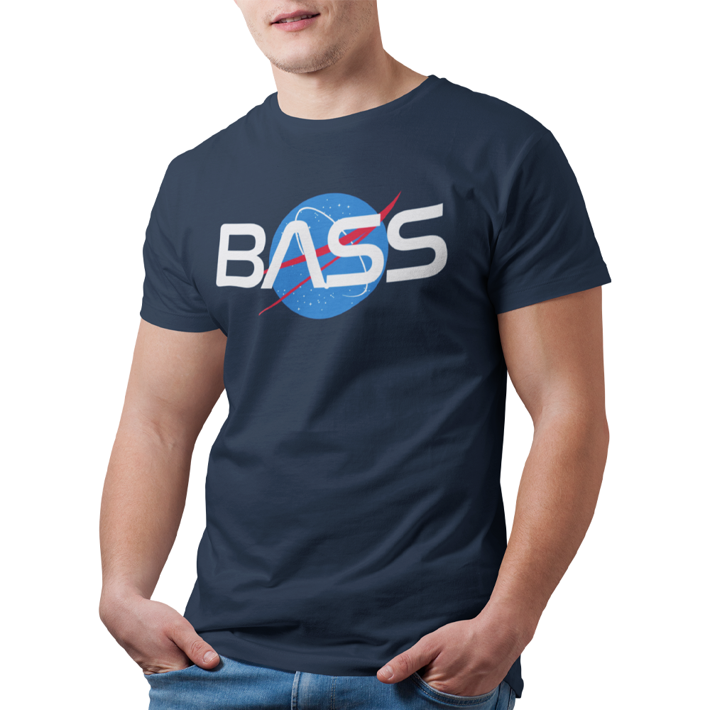 Unisex Heavyweight T Shirt - NASA "Bass"