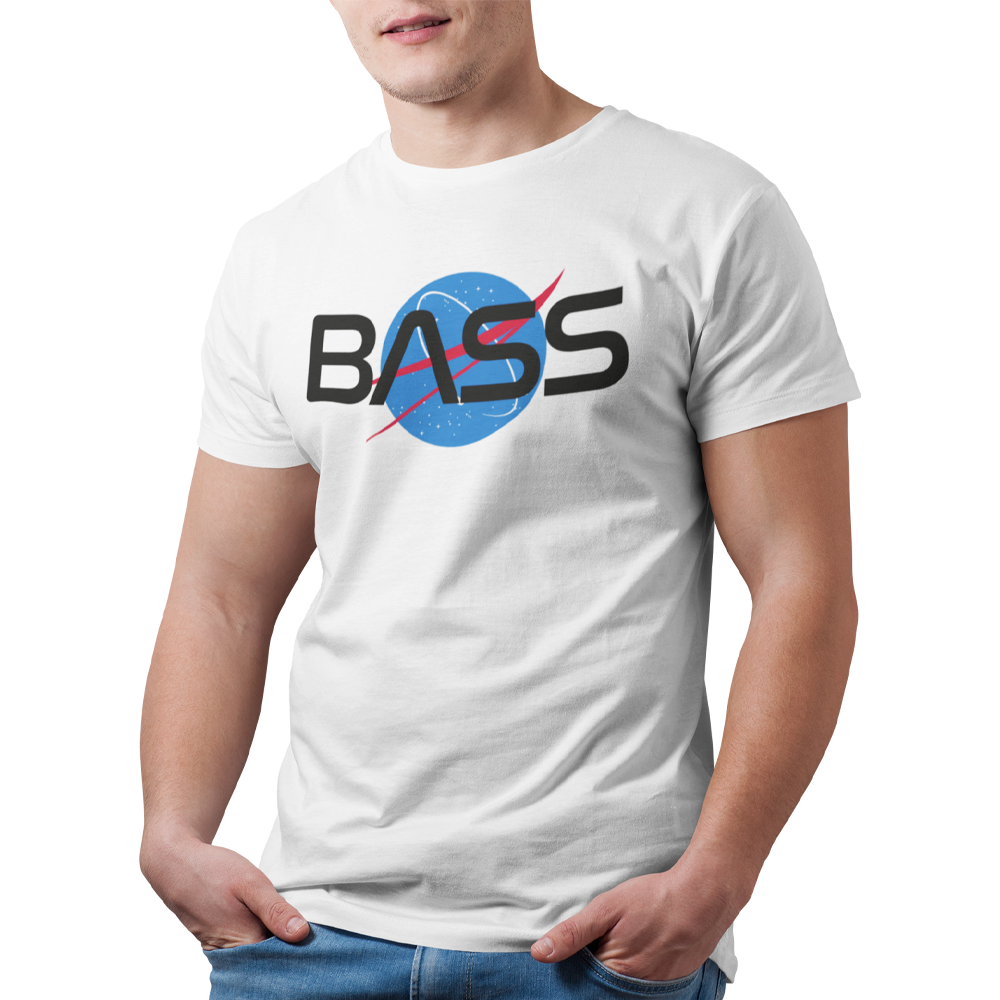 Unisex Heavyweight T Shirt - NASA "Bass"