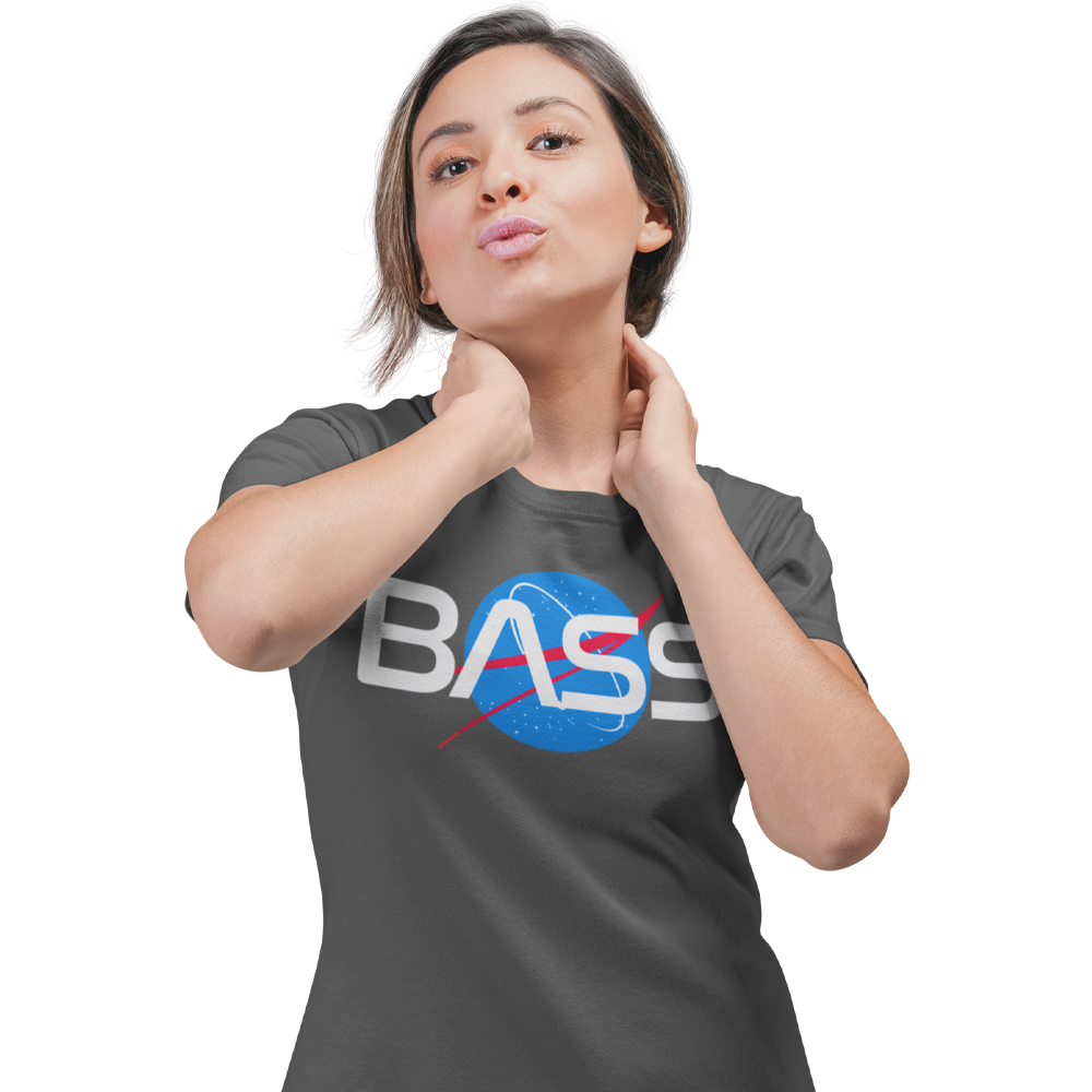 Women's Short Sleeve T-Shirt - NASA Bass