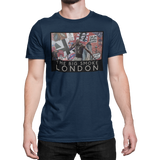 Unisex Heavyweight T Shirt - The Big Smoke "London Collage Design"