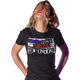 Women's Short Sleeve T Shirt - The Big Smoke - Punk Design