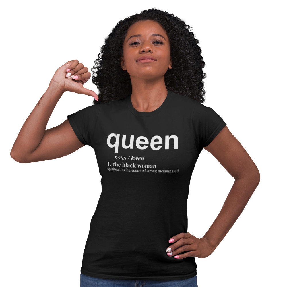 Women's Short Sleeve T-Shirt - Queen Dictionary