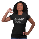 Women's Short Sleeve T-Shirt - Queen Dictionary
